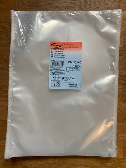 BUSTE CONSERVAZIONE LISCE TP95 - ORVED - 100 PZ